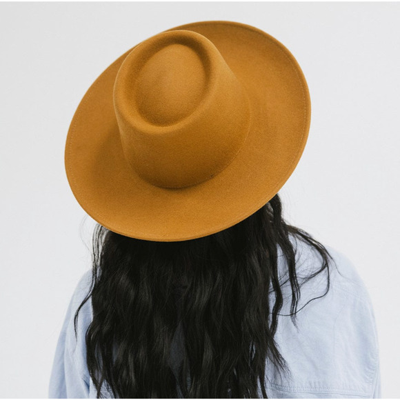 NWT GIGI PIP Ginger Gambler Hat Cinnamon main image 7